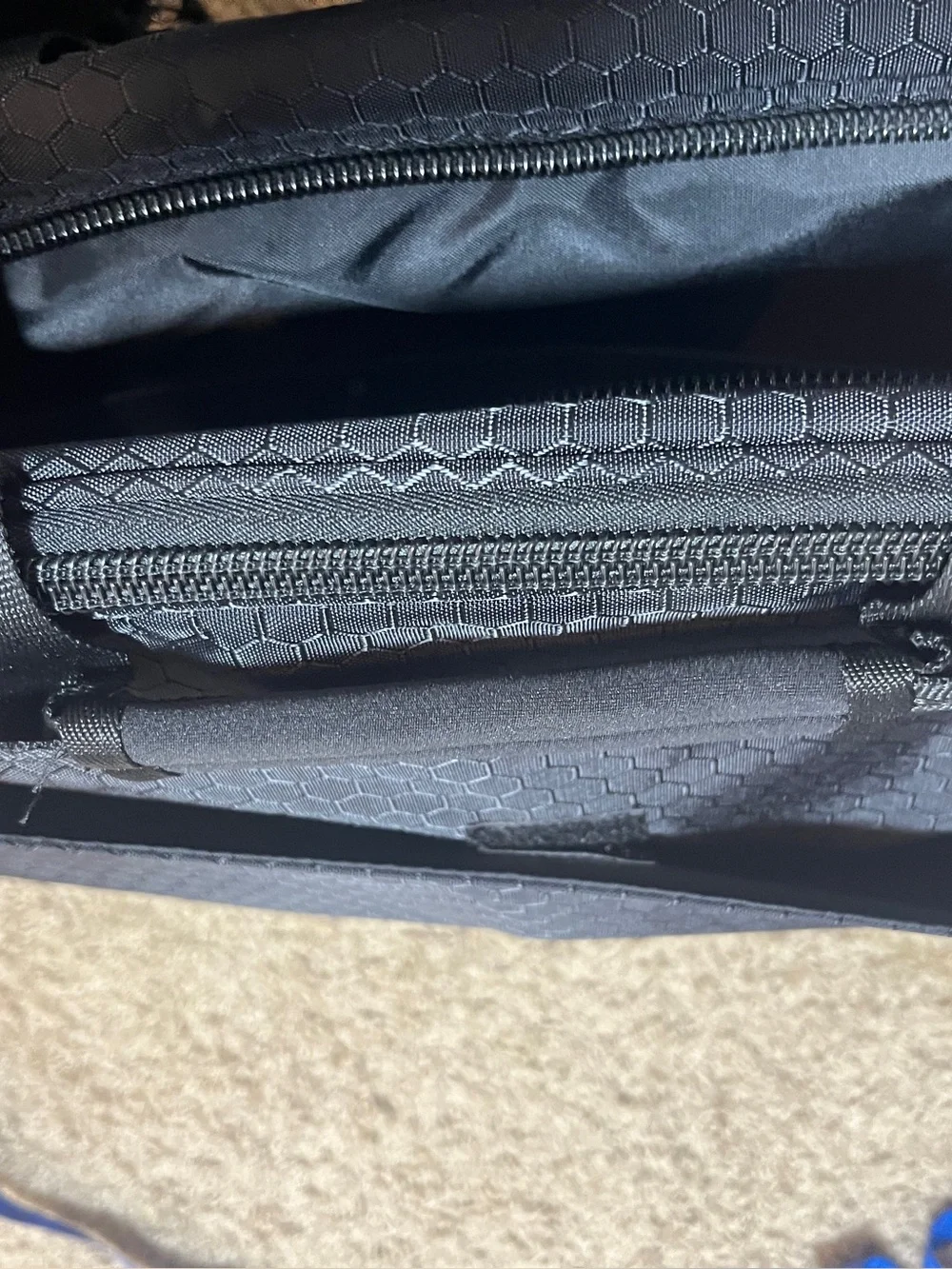 Underarm Armour Coach’s Briefcase Laptop Messenger Bag Expandable Black